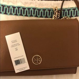 Tory Burch Robinson Crossbody Brown with dustbag